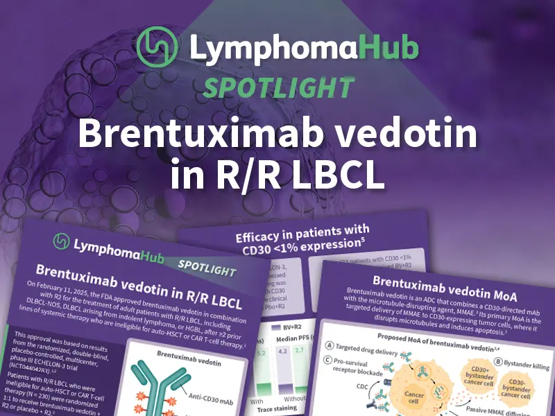 Brentuximab vedotin in R/R LBCL